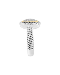 Effy Fine Jewelry Silver 0.20 Ct. Tw. Diamond Ring