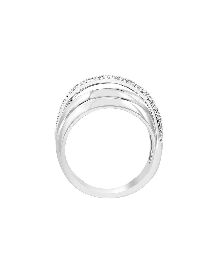 Effy Fine Jewelry Silver 0.25 Ct. Tw. Diamond Ring