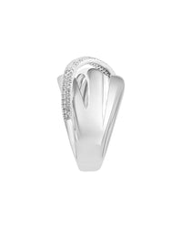 Effy Fine Jewelry Silver 0.25 Ct. Tw. Diamond Ring