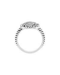 Effy Fine Jewelry Silver 0.23 Ct. Tw. Diamond Ring