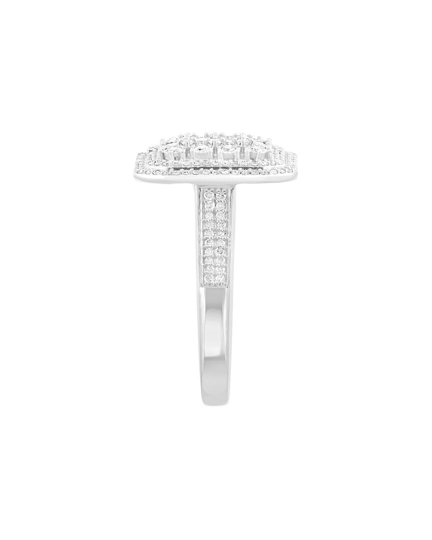 Effy Fine Jewelry Silver 0.50 Ct. Tw. Diamond Ring