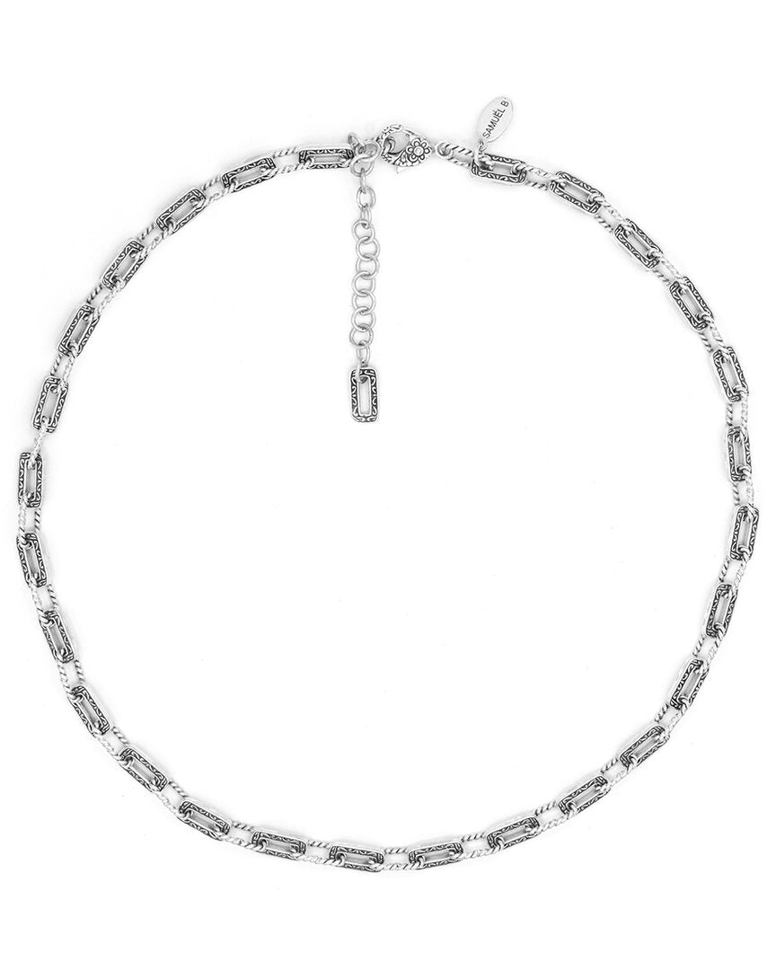 Samuel B. Samuel B. Silver Necklace