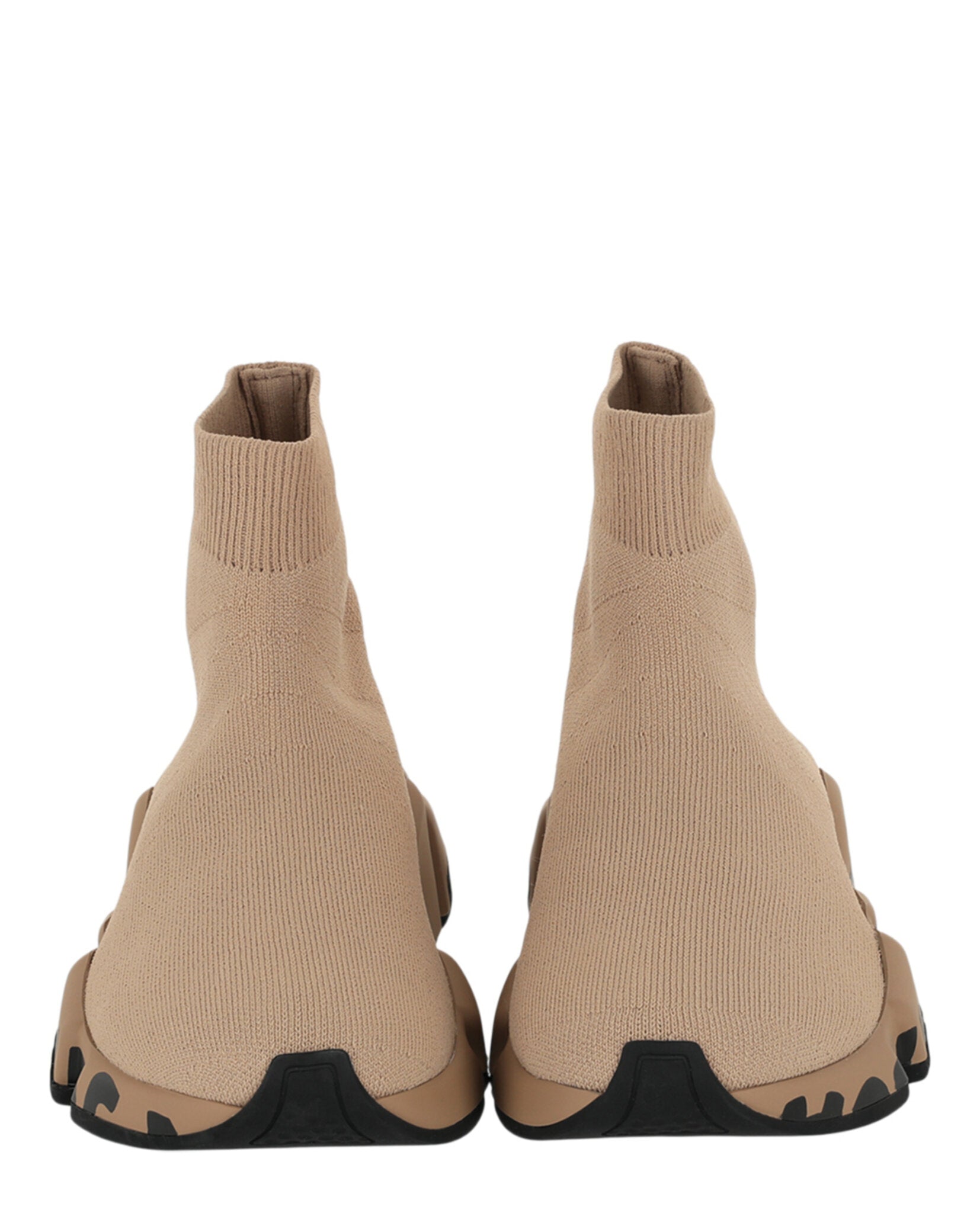 Balenciaga Womens Speed Graffiti Knit Sneakers
