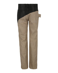 Bottega Veneta Womens Colorblock Cotton Pants