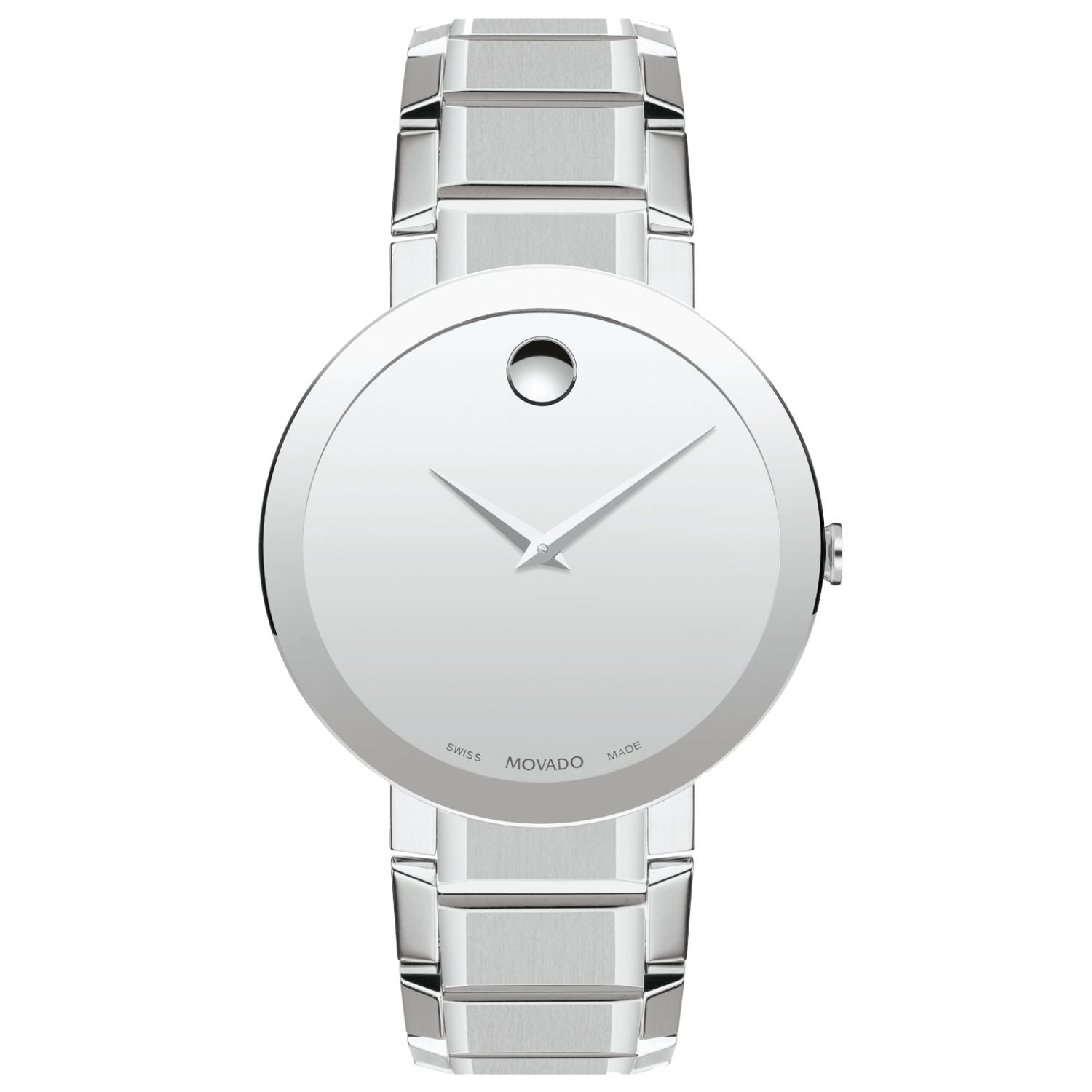 Movado Men's Classic Silver Dial Watch - 607178