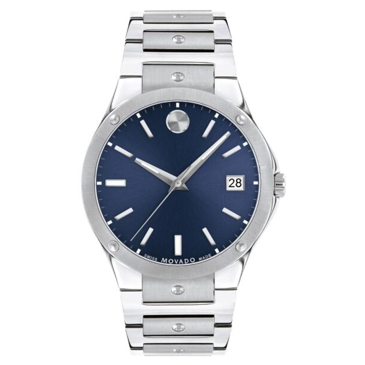 Movado Men's Sports Blue Dial Watch - 607513