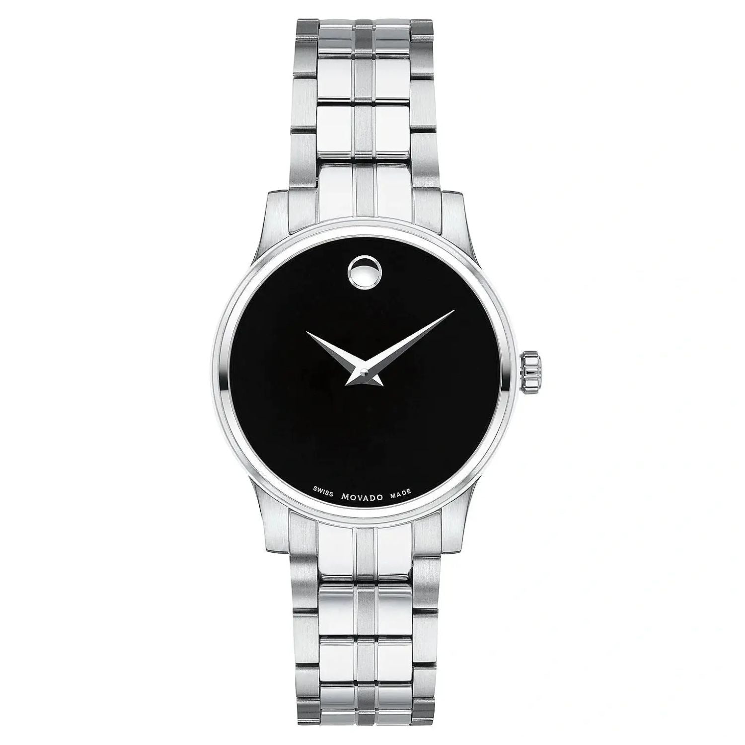 Movado Women's Classic Black Dial Watch - 607537