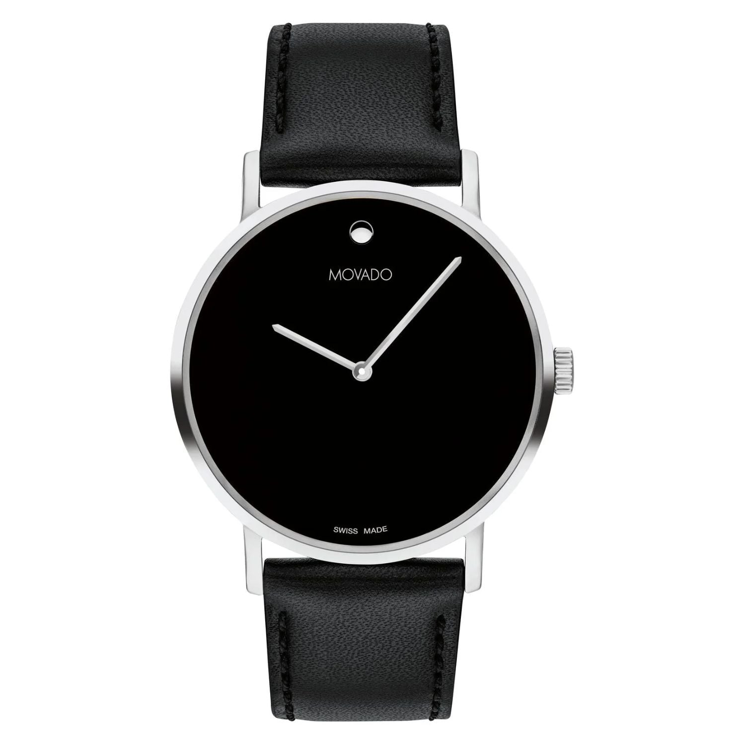 Movado Movado Men's Musem Black Dial Watch - 607589