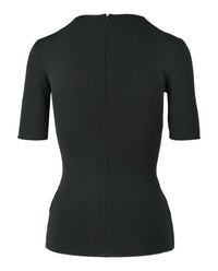 Bottega Veneta Womens Fitted Short Sleeve Shirt