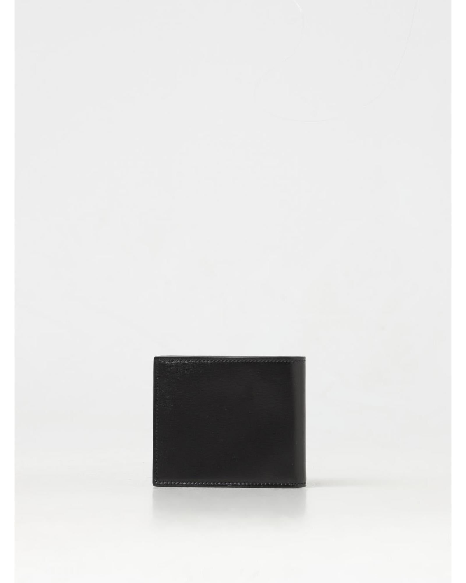 Saint Laurent YSL BiFold Classic Leather Wallet Men Black