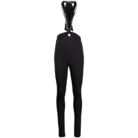 The Attico The Attico Black Trousers - High-Waisted Trousers Women