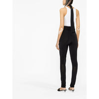 The Attico The Attico Black Trousers - High-Waisted Trousers Women