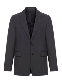 Tagliatore Men Tailored Wool And Mohair Jacket