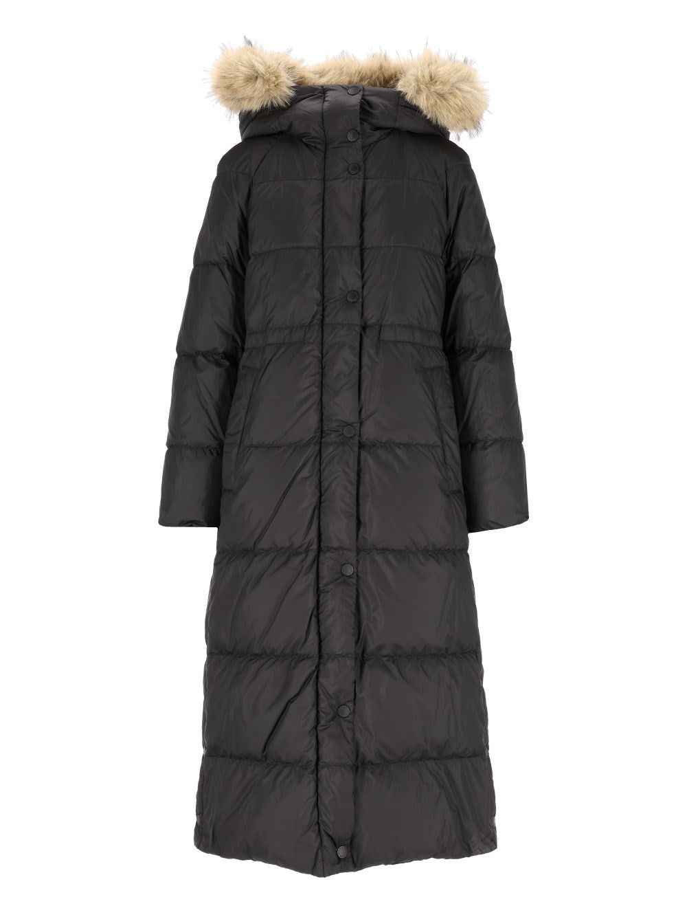 Weekend Max Mara Women Reversible Long Down Jacket In Water-Repellent Fabric