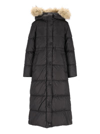 Weekend Max Mara Women Reversible Long Down Jacket In Water-Repellent Fabric