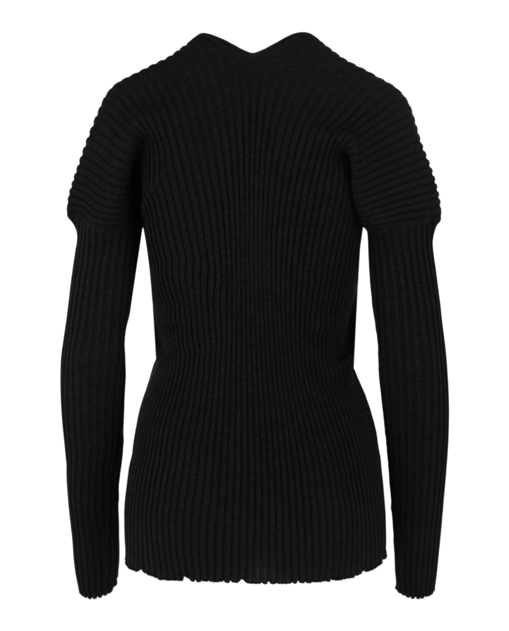Bottega Veneta Womens Ribbed Knit Sweater