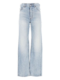 Celine Celine Women Straight-Leg Cotton Jeans