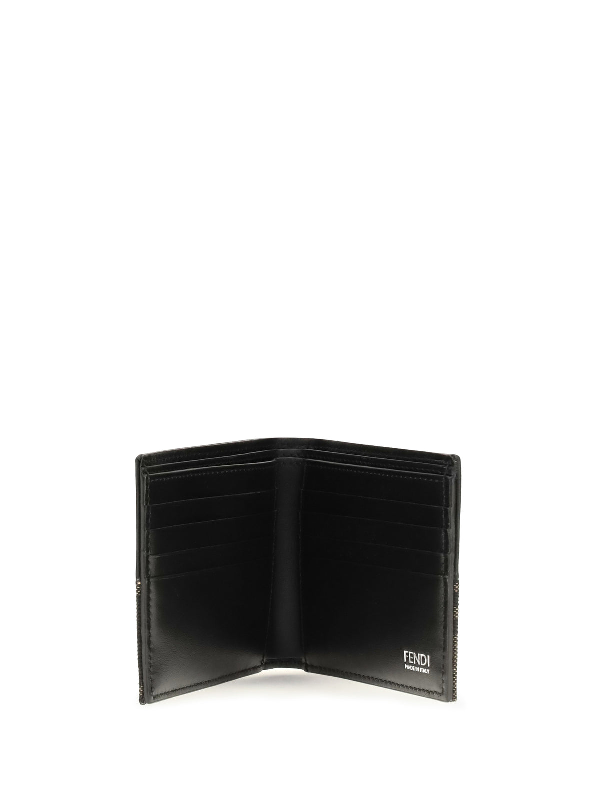 Fendi Men Ff Jacquard Bifold Wallet
