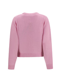 Ganni Women Wool Graphic Sweater