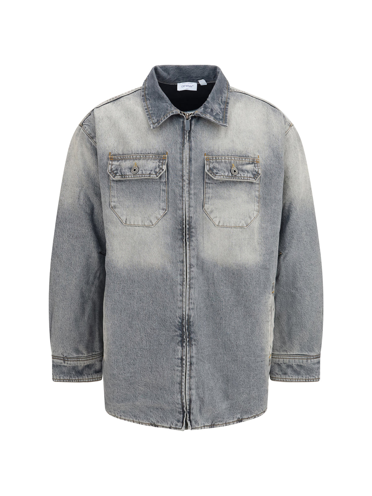 Off-White Men Oversized Workwear Denim Shirt