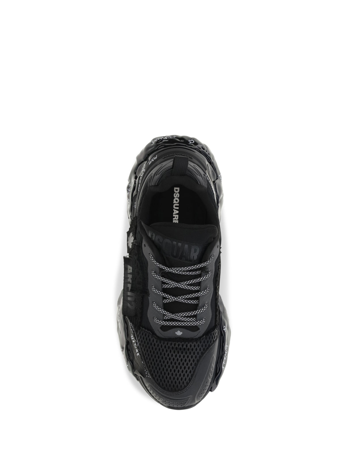 DSQUARED2 Dsquared2 Men Faster Sneakers With Mesh Inserts