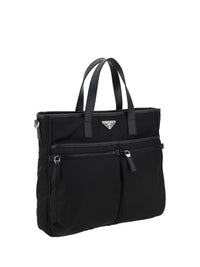 PRADA Prada Men Logoed Tote Bag