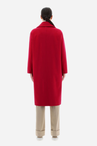 Herno Herno Women FuchsiaCoat In Luxury Wool