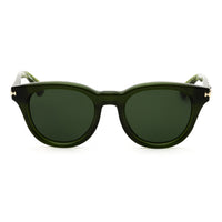 Burberry Sunglasses Round Full Rim, Green Frame and Dark Green Lens BE4439F414871