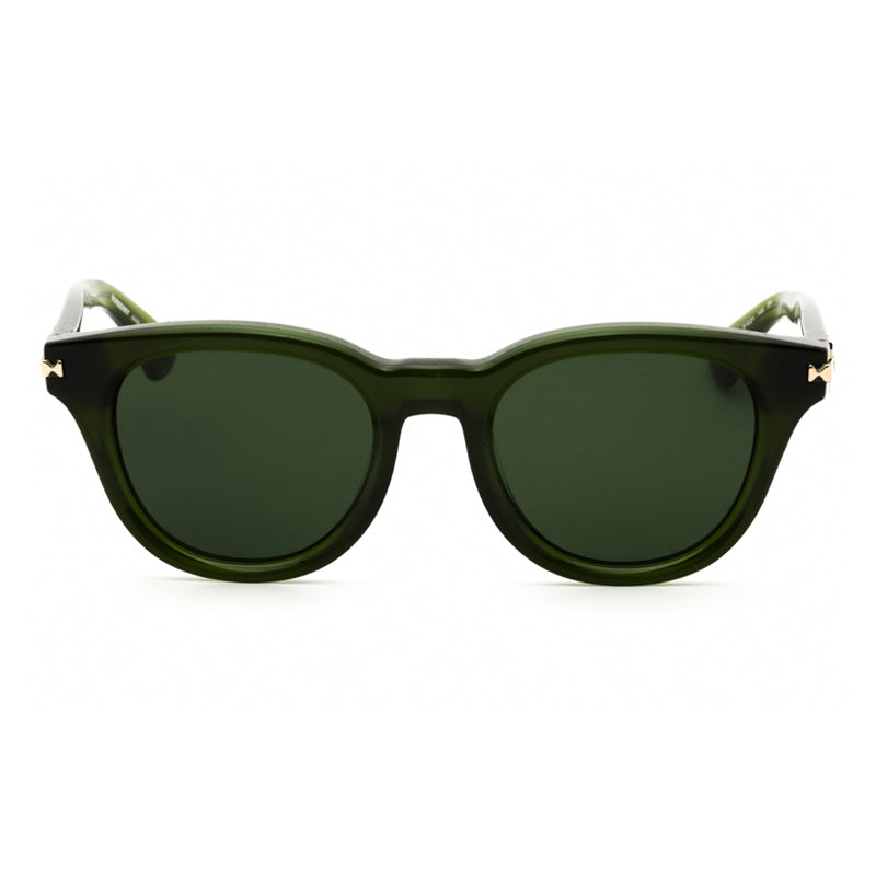 Burberry Sunglasses Round Full Rim, Green Frame and Dark Green Lens BE4439F414871