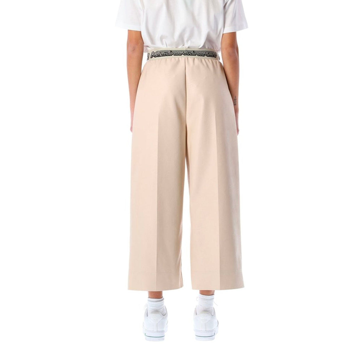 Stella McCartney Stella Mccartney Cropped Logo Pants Women