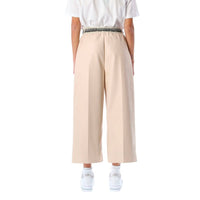 Stella McCartney Stella Mccartney Cropped Logo Pants Women