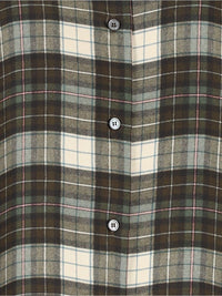 Weekend Max Mara Women Check Silk Twill Shirt