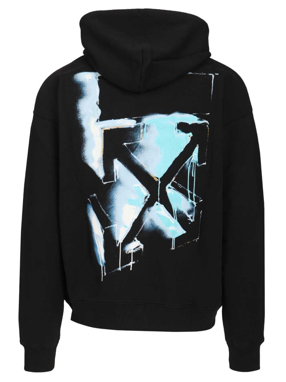Off-White Men 3D Spray Arrow Sweatshirt