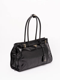 Prada Women Prada Bonnie Large Leather Bag