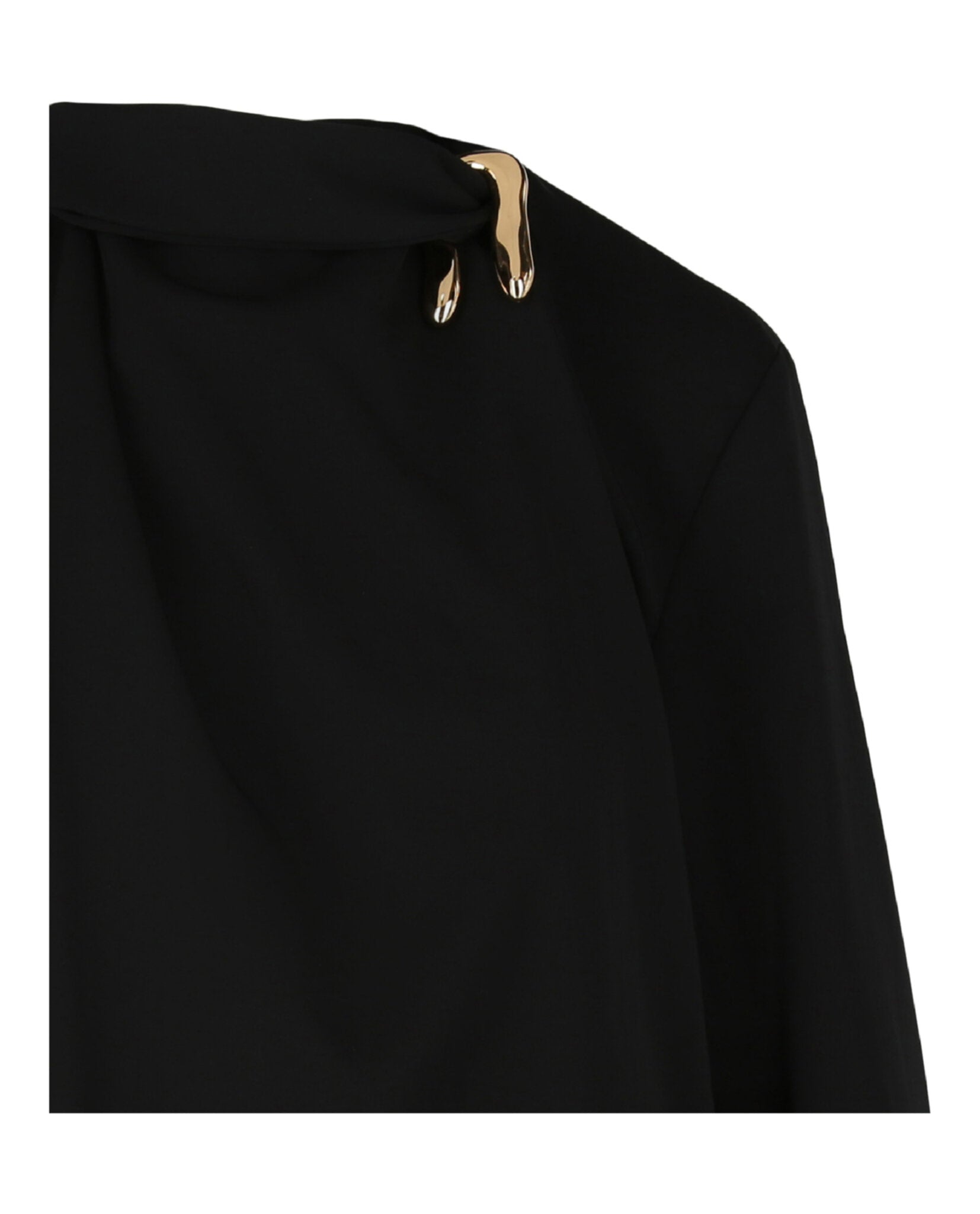 Bottega Veneta Womens Draped Blouse