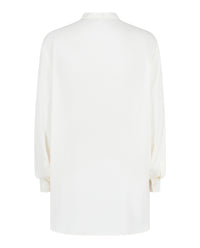 Alexander McQueen Womens Sheer Georgette Blouse