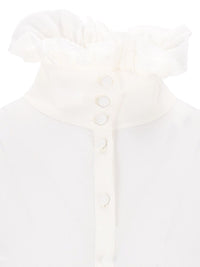 Acne Studios Acne Studios Women "Etilda" Shirt With Ruffled Collar