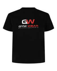 Balenciaga Womens Gym Wear Logo T-Shirt