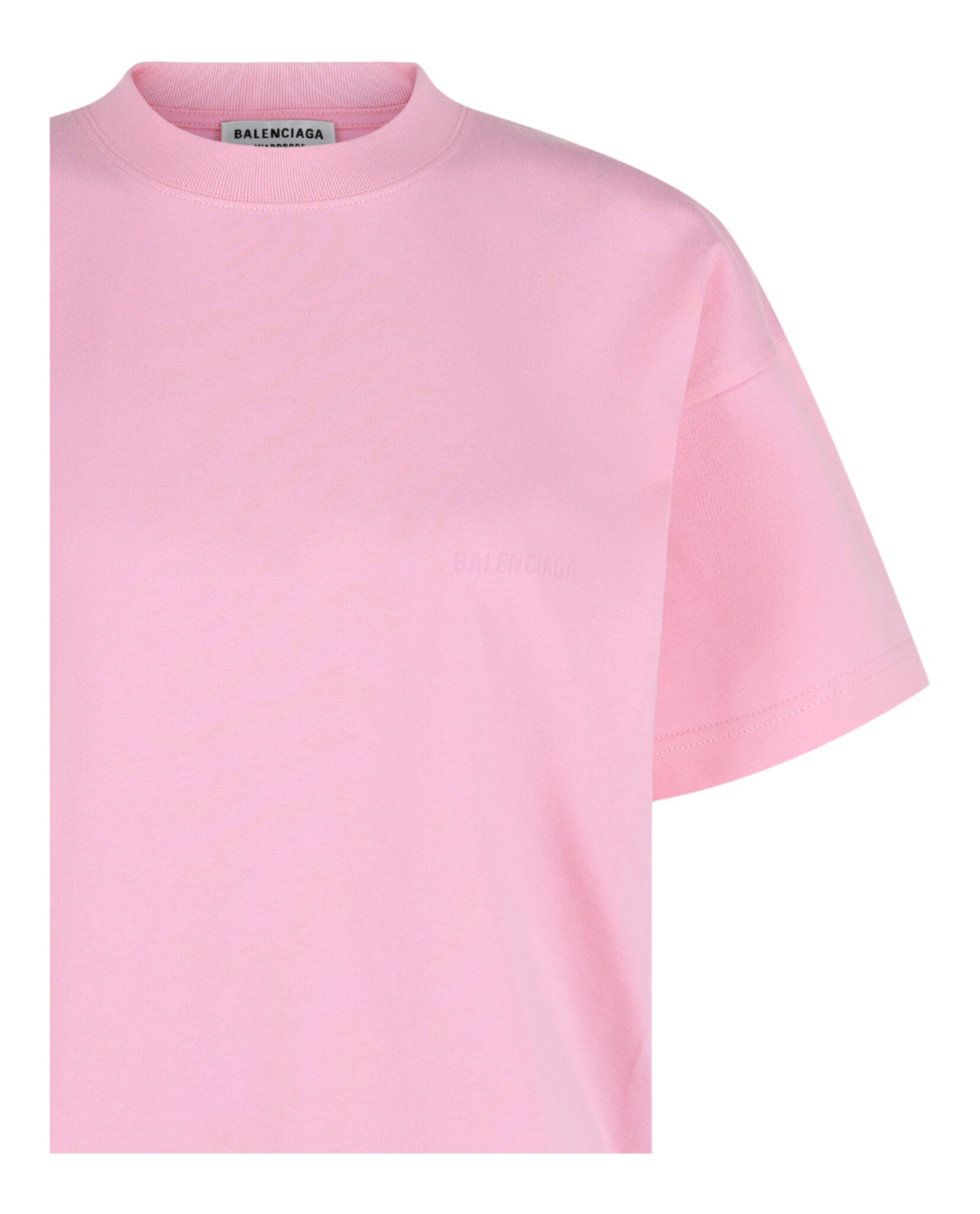 Balenciaga Balenciaga Womens Medium-Fit Tonal Logo T-Shirt