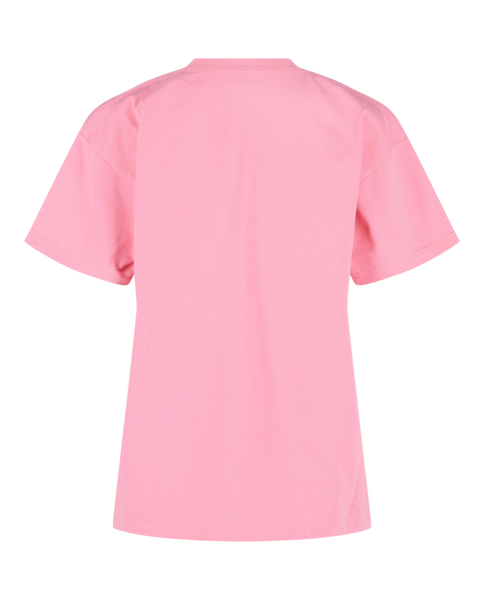 Balenciaga Womens Medium Fit Embroidered BB Logo T-Shirt