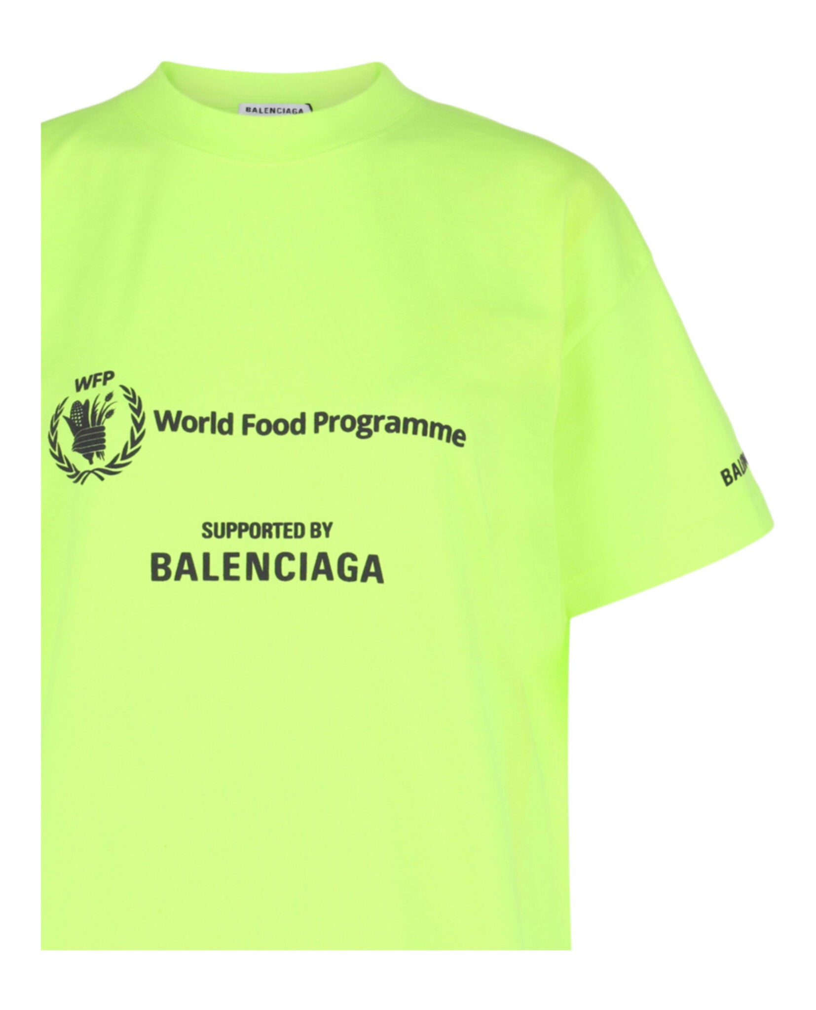 Balenciaga Unisex-Adult World Food Programme Graphic T-Shirt
