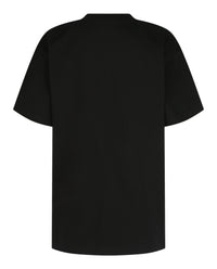 Balenciaga Womens BB Paris Rhinestone T-Shirt