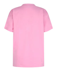 Balenciaga Womens BB Paris Rhinestone T-Shirt