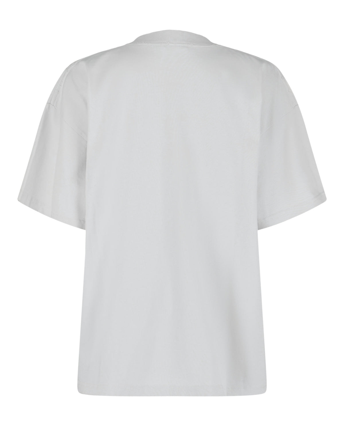 Balenciaga Balenciaga Womens Mirrored Logo Medium-Fit T-Shirt