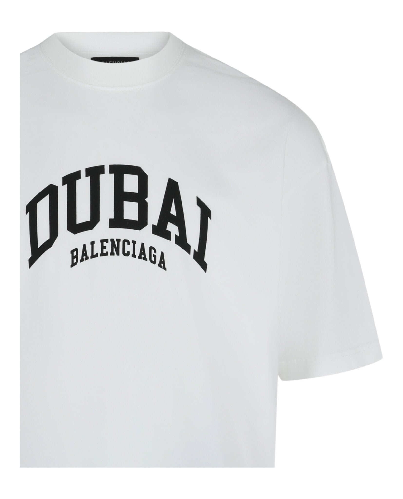 Balenciaga Balenciaga Mens Medium-Fit Dubai Cities Series T-Shirt
