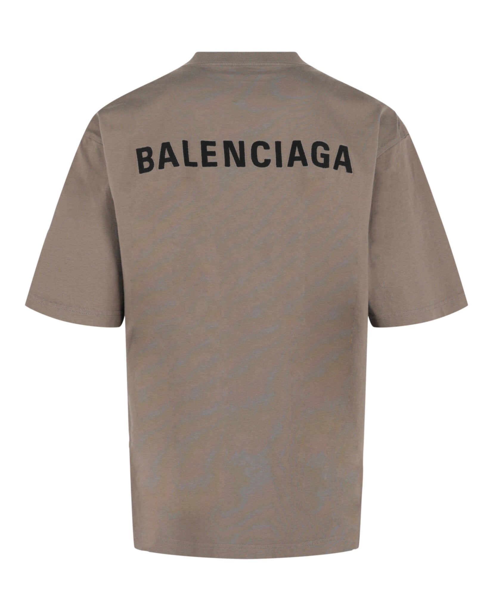 Balenciaga Mens Embroidered Crewneck T-Shirt