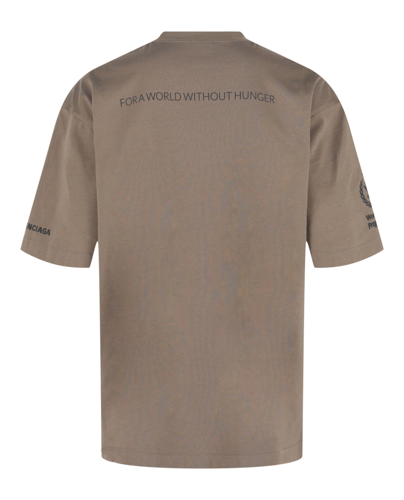 Balenciaga Mens World Food Programme Crewneck T-Shirt