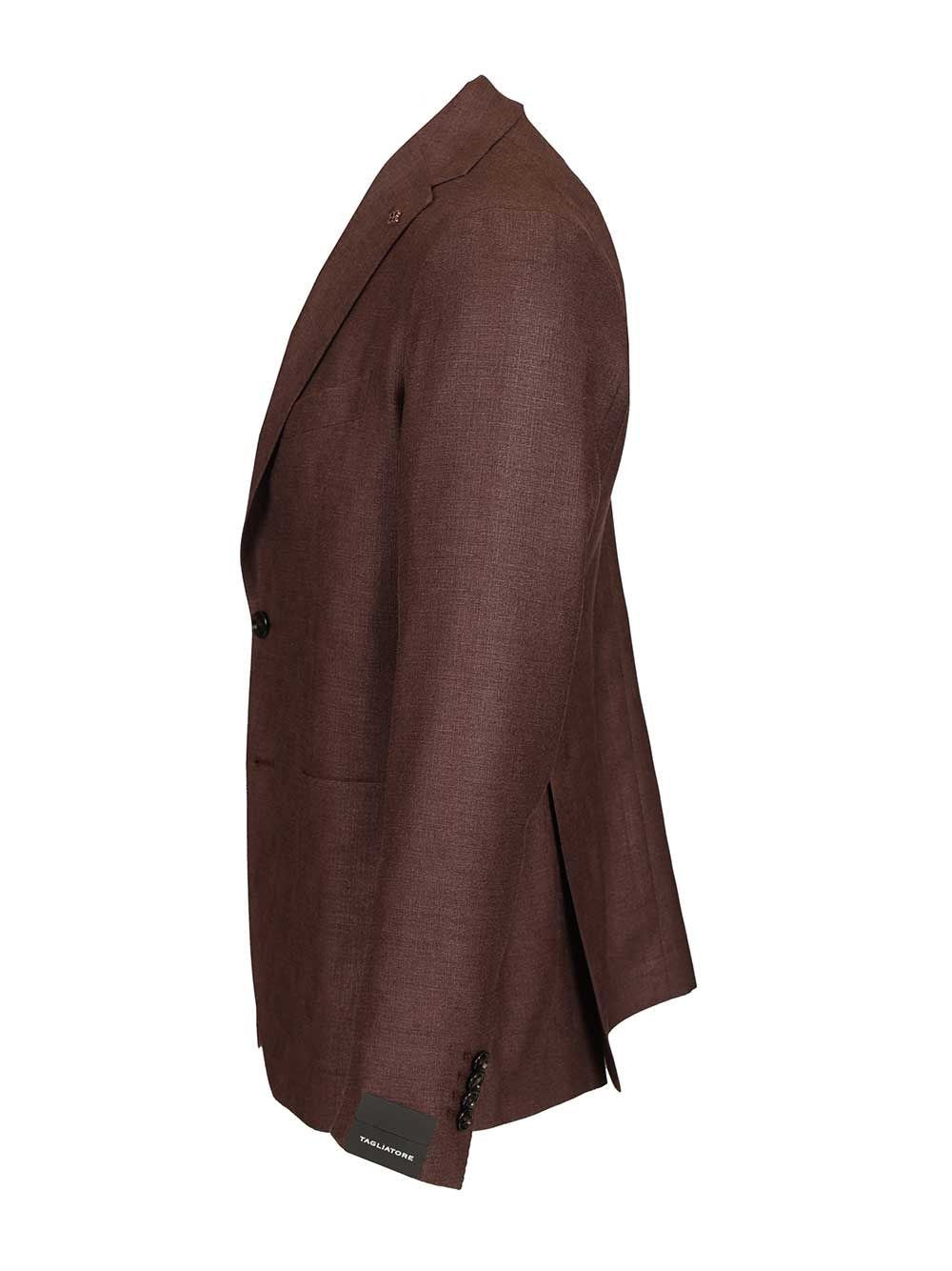 Tagliatore Men "Montecarlo" Jacket In Wool And Silk