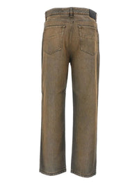 Fendi Men `Marble Overdye` Denim Pants