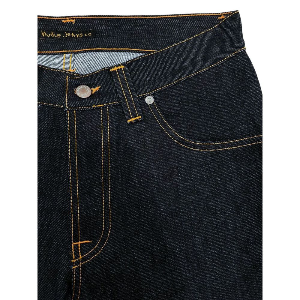 Nudie Jeans Nudie Jeans Blue Cotton Men Men's Jeans